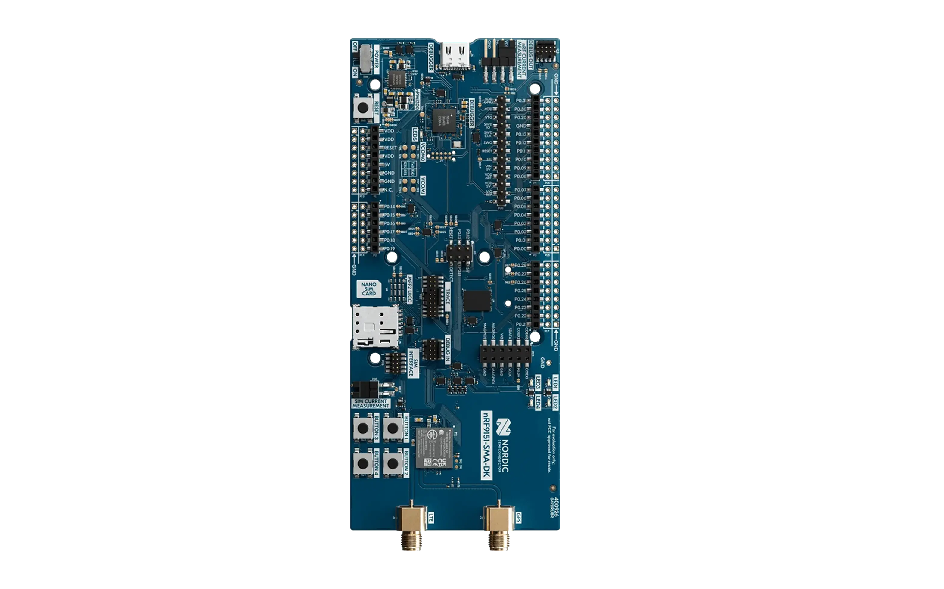 Nordic nRF9151 SMA Development Kit | Blynk Platform — Featured